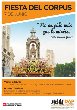 Corpus Christi 2015 Madrid